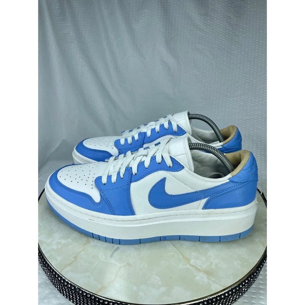 Nike Air Jordan 1 Elevate Low Platform Sneakers Womens 12 University Blue Shoes
